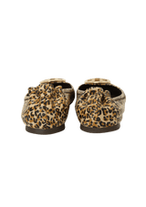 ANIMAL PRINT BALLET FLATS 38.5