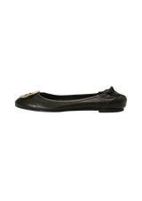 LOGO BALLET FLATS 36