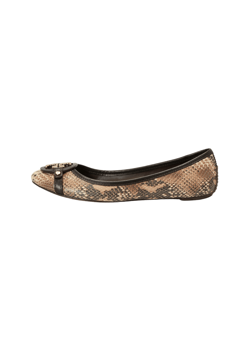 SNEAKESKIN FLATS 37.5