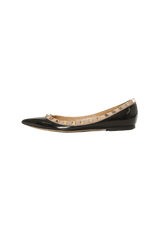 ROCKSTUD ACCENTS PATENT LEATHER 36.5