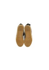 INTERLOCKING CC LOGO LEATHER ESPADRILLES 38