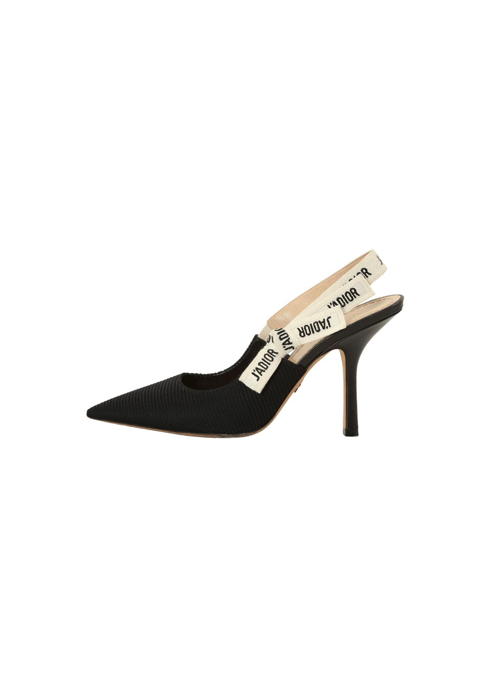 Sapato Christian Dior J'adior Slingback Pumps 38 Preto Original – Gringa