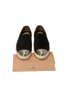 SUEDE CAP TOE SLIP ON 35