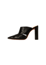 LEATHER MULES 34