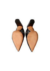 LEATHER MULES 34