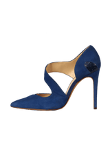 SUEDE PUMPS 36