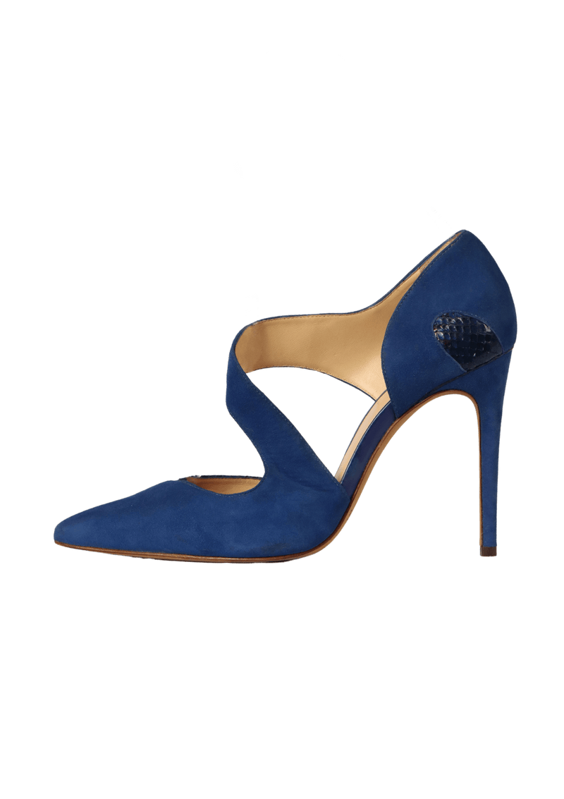 SUEDE PUMPS 36