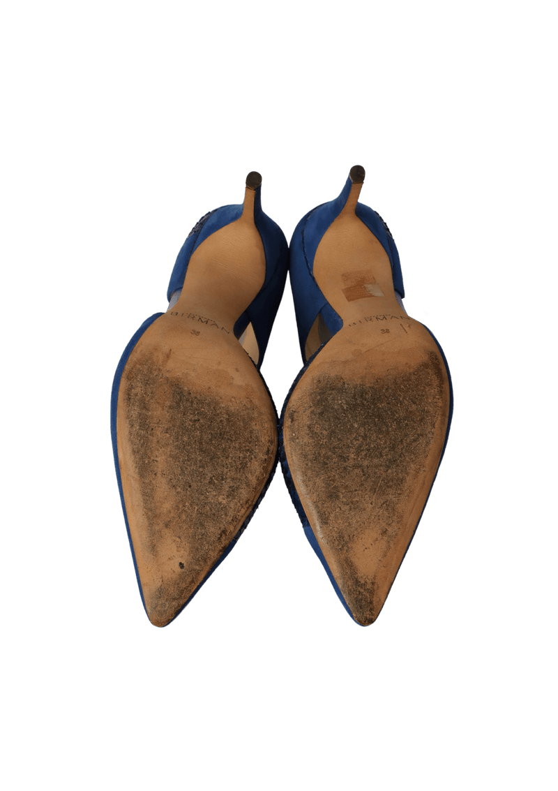 SUEDE PUMPS 36