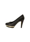 BOW QUILTED PUMPS 36.5