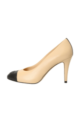 CC CAP TOE BALLET PUMPS 34