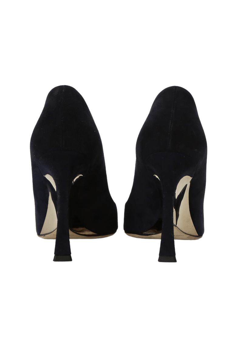 SUEDE PUMPS 35