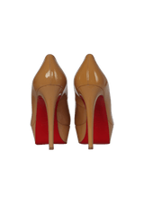 BIANCA 120 PATENT CALF PUMPS 35.5