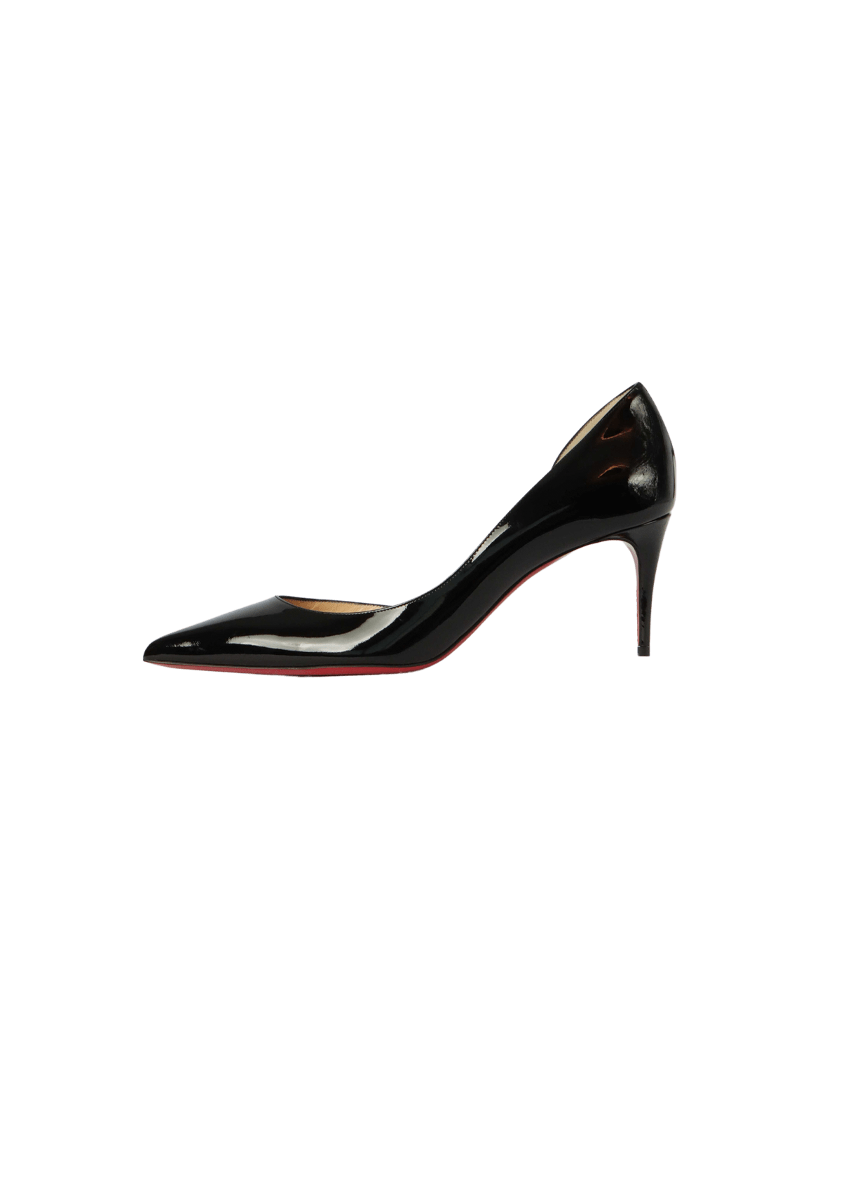 Scarpin Christian Louboutin Half D'orsay 70 Pumps 35.5 Preto