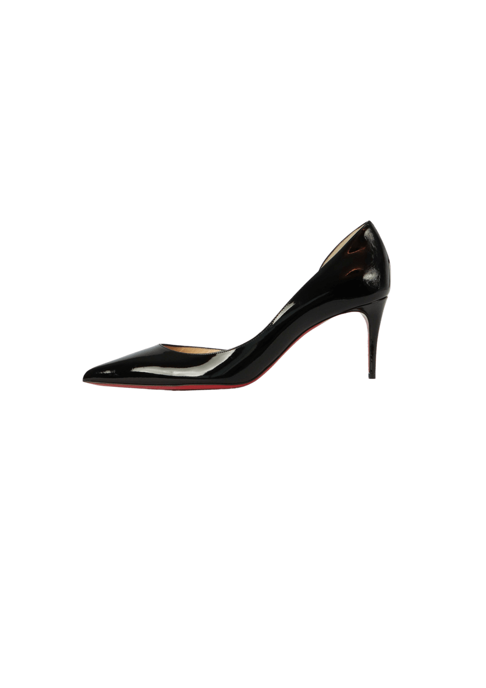Scarpin Christian Louboutin Half D'orsay 70 Pumps 35.5 Preto