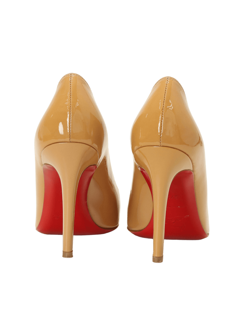 LEATHER VERNIZ PUMPS 35.5