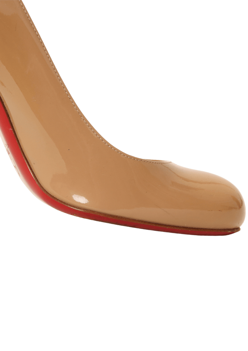 LEATHER VERNIZ PUMPS 35.5