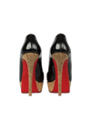 PATENT BANANE 140 CORK PEEP TOE 35.5