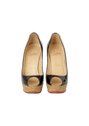PATENT BANANE 140 CORK PEEP TOE 35.5