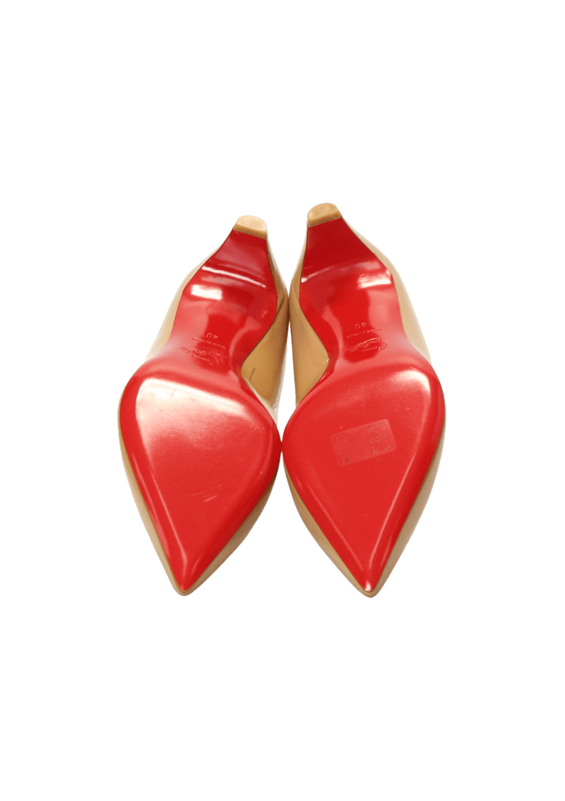 PATENT LEATHER PUMPS 38