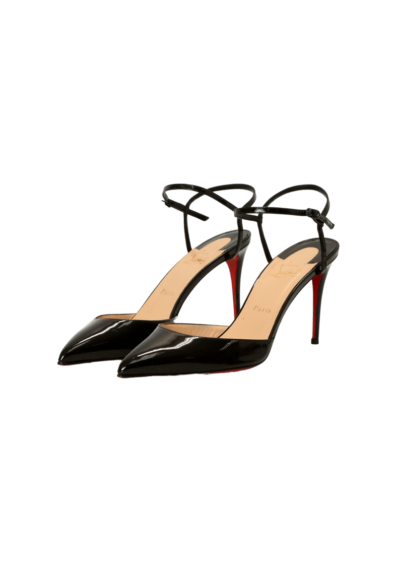 PATENT LEATHER SLINGBACK 38