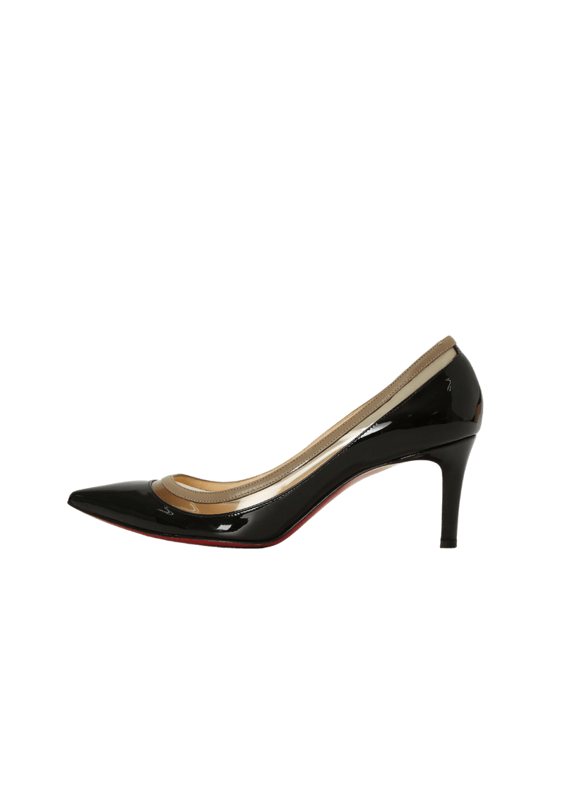 Scarpin online preto louboutin