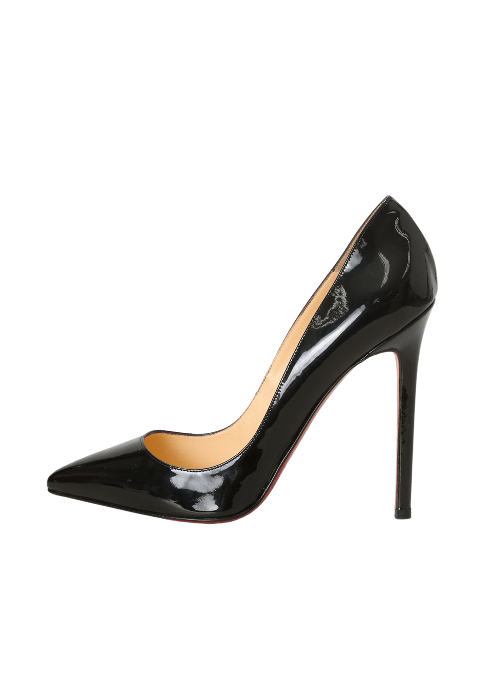 Scarpin Christian Louboutin Pigalle 120 Patent Pumps 35.5 Preto