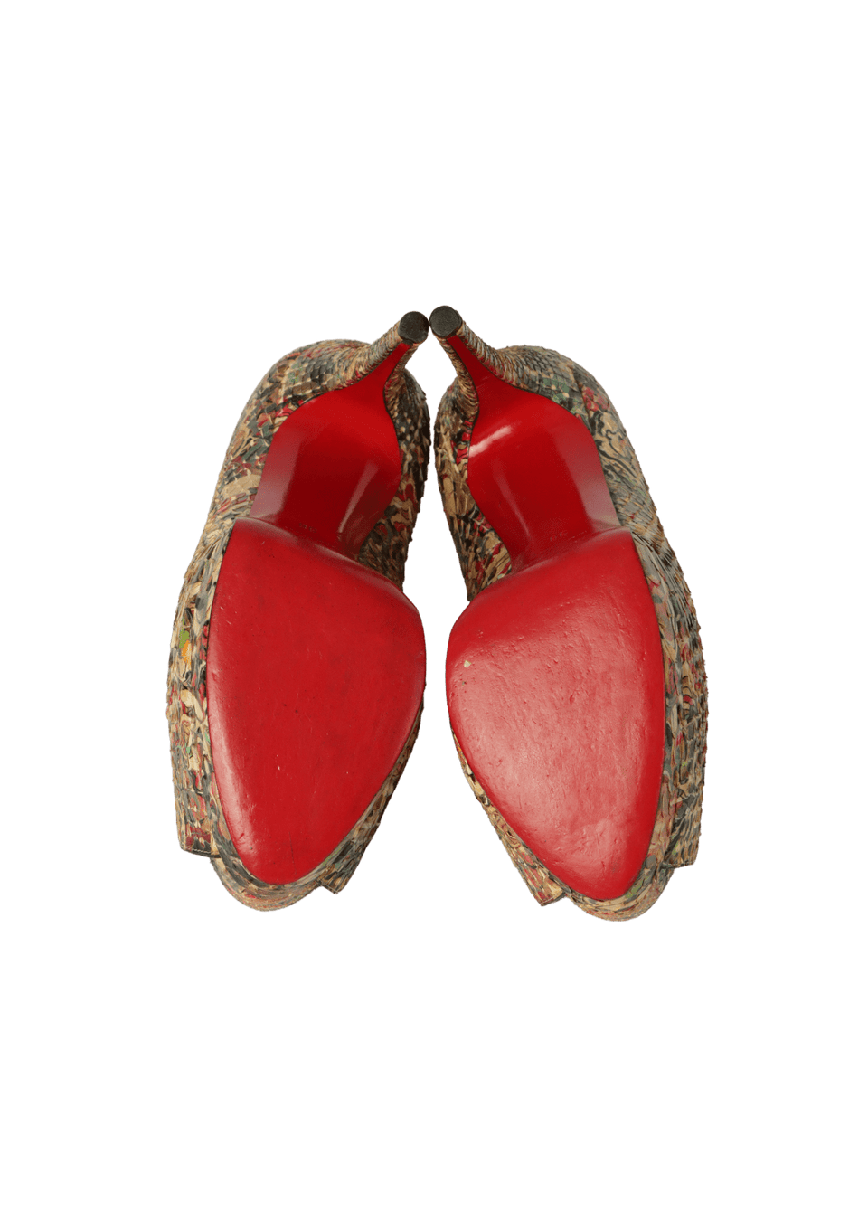 PYTHON FAIENCE LUCIDO PALAIS ROYAL 140 PUMPS 36