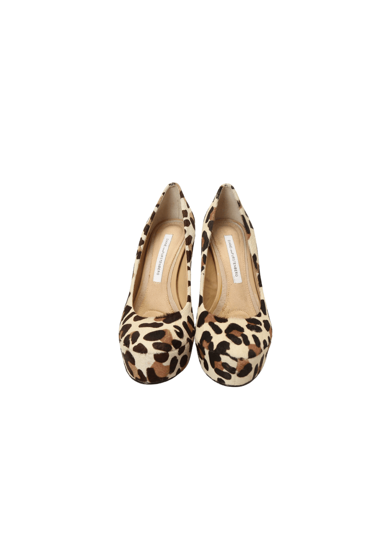 LEOPARD PRINT PUMPS 35