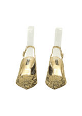 LACE SLINGBACK PUMPS 37