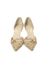 GG CANVAS D'ORSAY PUMPS 37