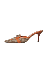GG CANVAS MULES 38
