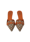 GG CANVAS MULES 38