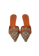 GG CANVAS MULES 38