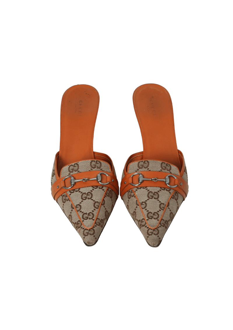 GG CANVAS MULES 38
