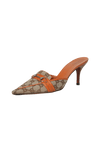 GG CANVAS MULES 38
