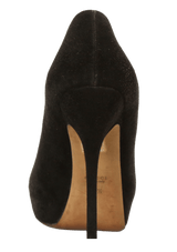 SUEDE PEEP TOE 35.5