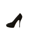 SUEDE PEEP TOE 35.5