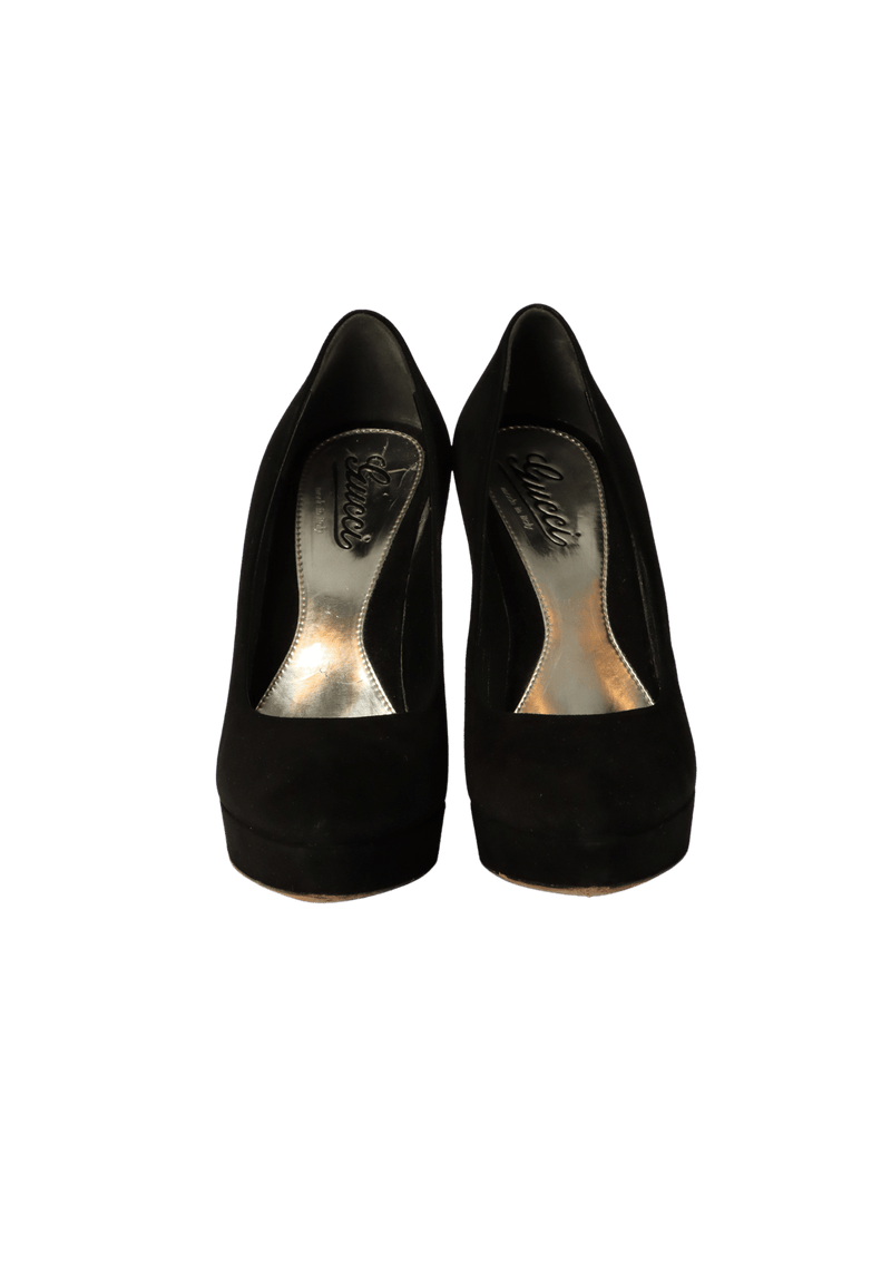 SUEDE PUMPS 36