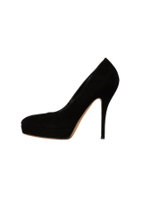 SUEDE PUMPS 36