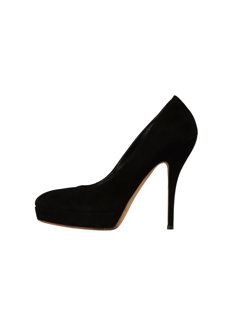 SUEDE PUMPS 36