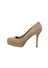 SUEDE PUMPS 36.5