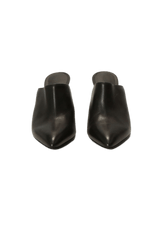 LEATHER MULES 33.5