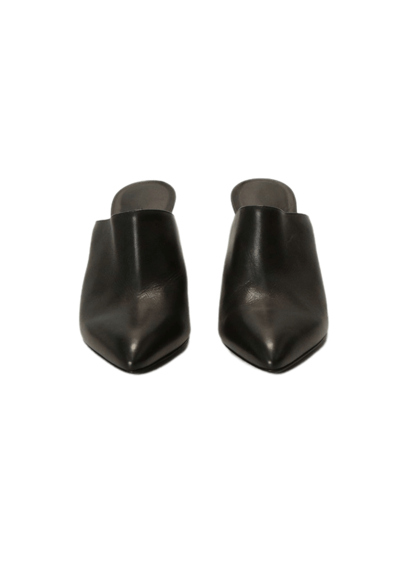 LEATHER MULES 33.5