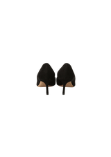 SUEDE PUMPS 37.5