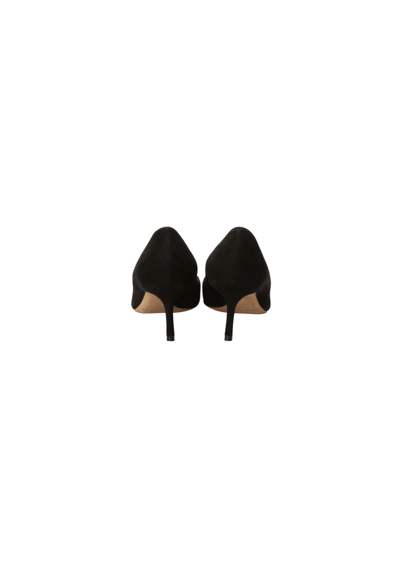 SUEDE PUMPS 37.5