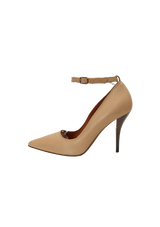 LEATHER D'ORSAY PUMPS 36