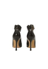 LEATHER CRYSTAL PUMPS 37