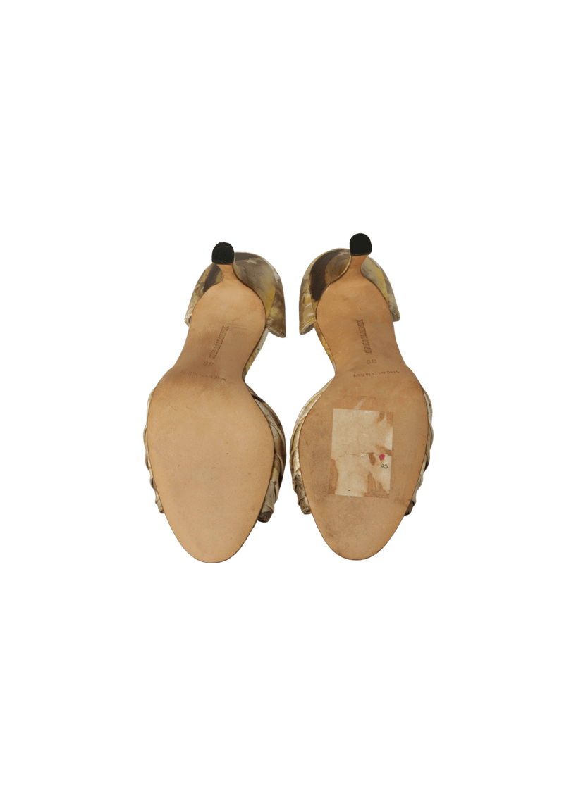 SEDARABY D'ORSAY SANDALS 35