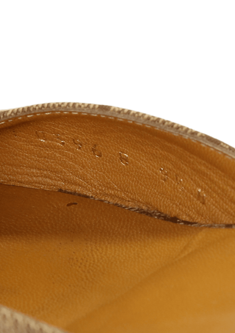 VINTAGE GG CANVAS MULES 37