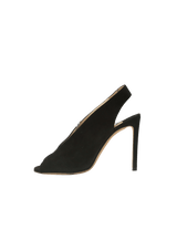 SUEDE SLIGBACK PUMPS 34